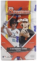 2023 Bowman MLB Baseball Hobby JUMBO Box (3 Autographs!)